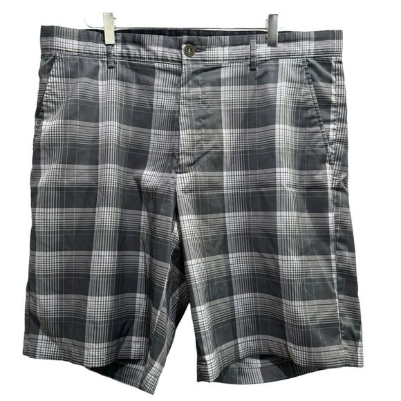 Greg Norman Tasso Elba Plaid men’s short size 38 - Picture 1 of 7